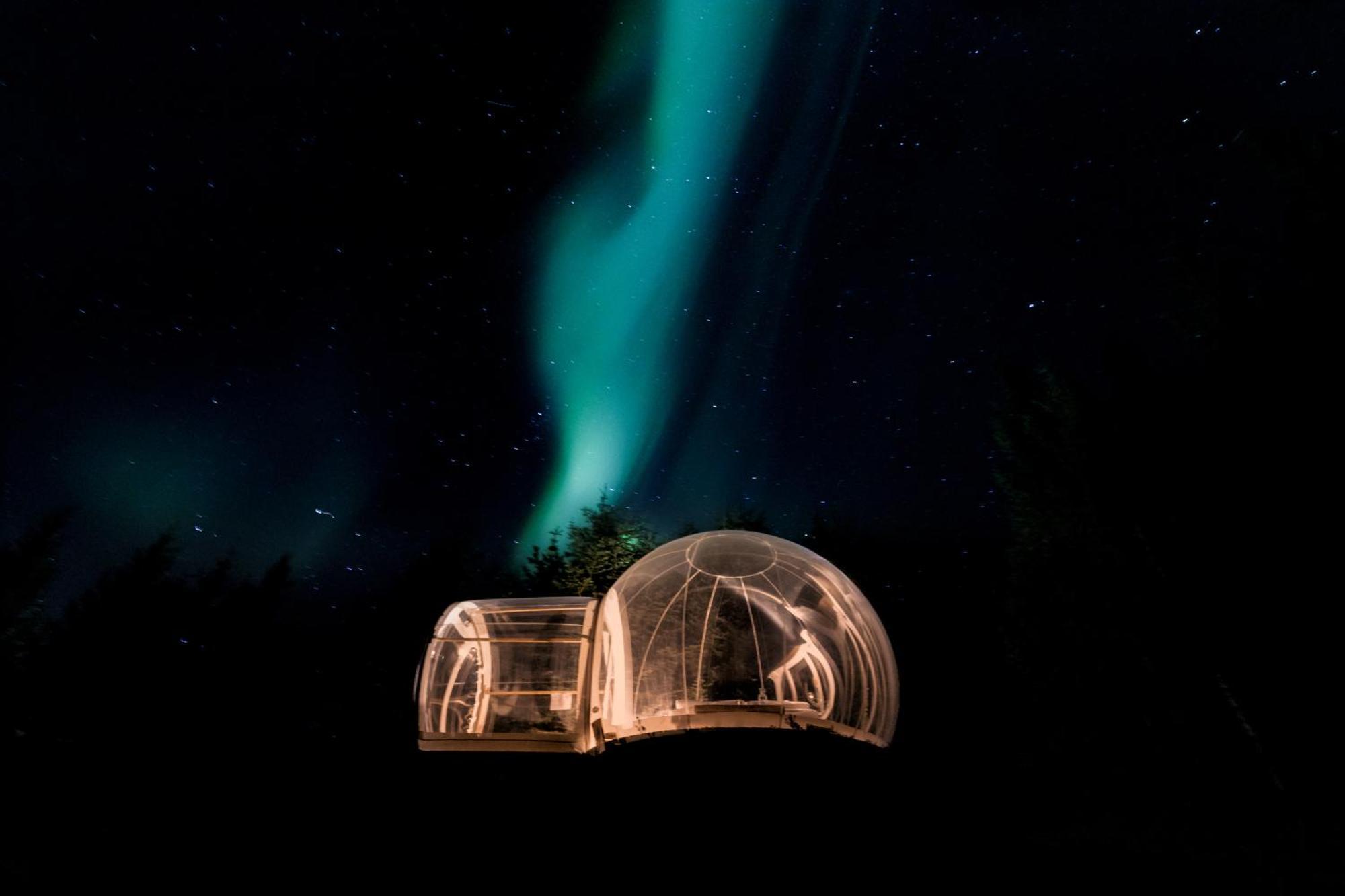 Buubble Hotel - Hrosshagi Сельфосс Екстер'єр фото