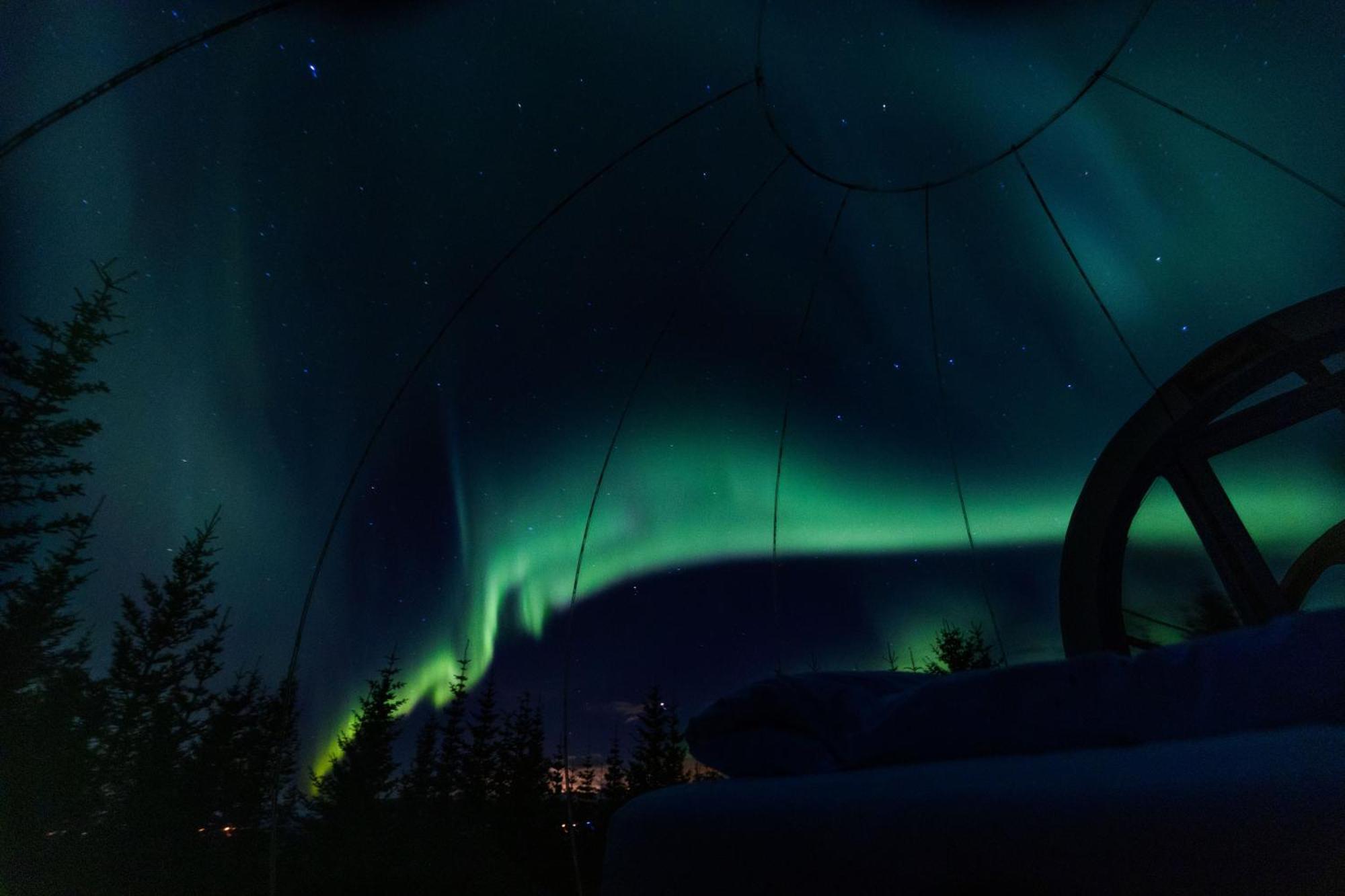 Buubble Hotel - Hrosshagi Сельфосс Екстер'єр фото