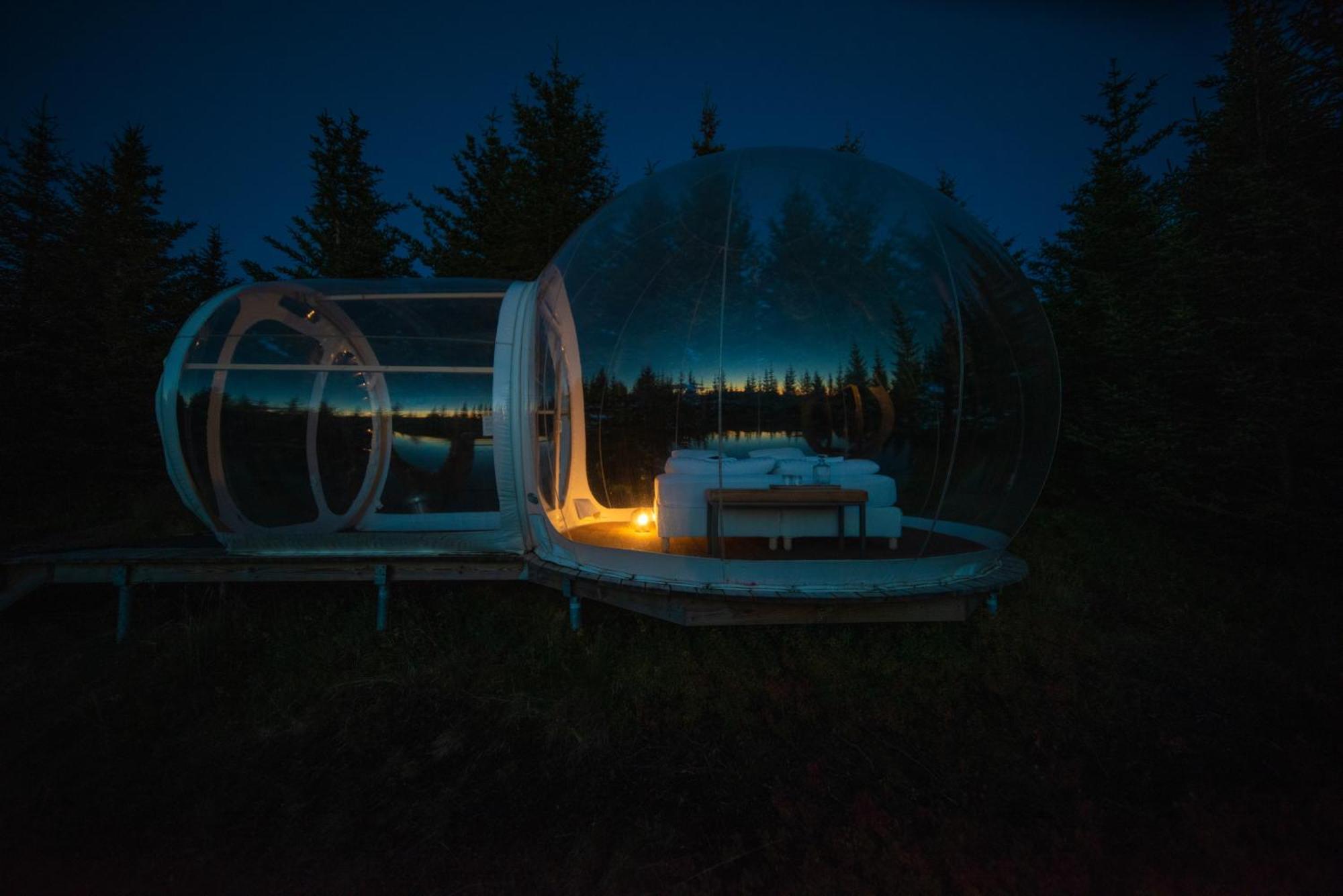 Buubble Hotel - Hrosshagi Сельфосс Екстер'єр фото