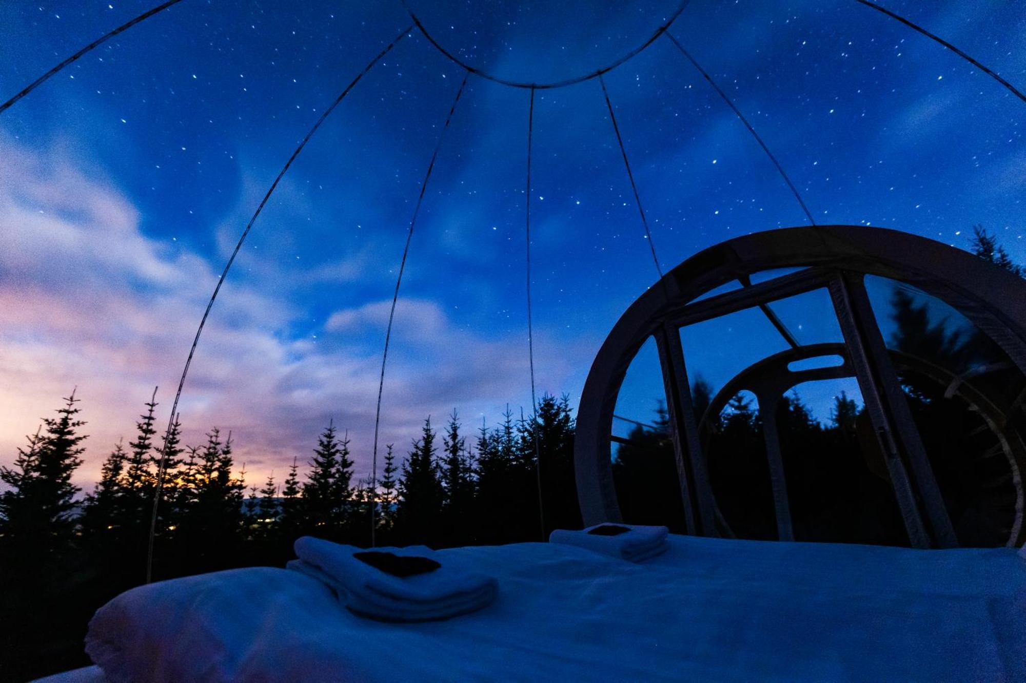 Buubble Hotel - Hrosshagi Сельфосс Екстер'єр фото