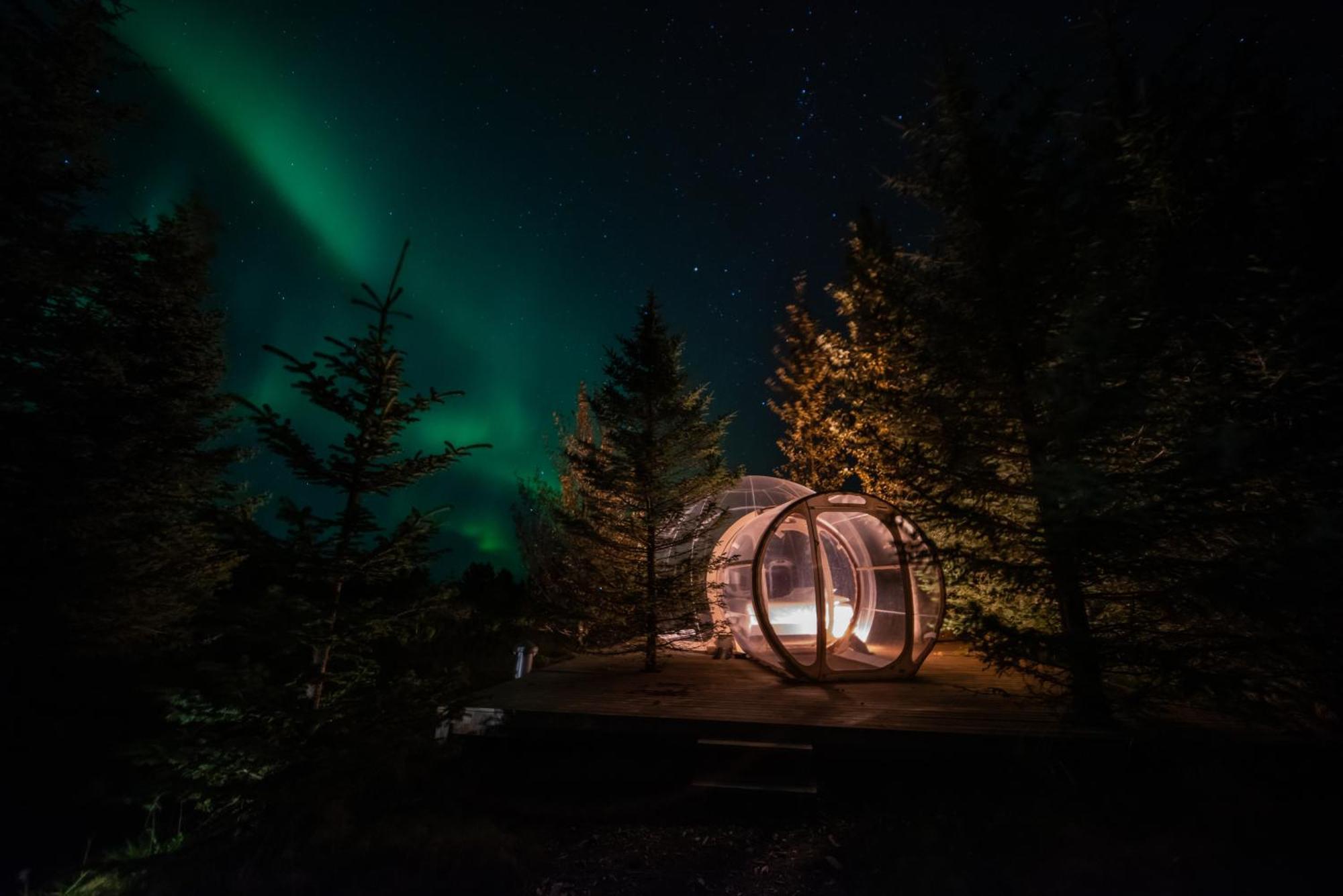 Buubble Hotel - Hrosshagi Сельфосс Екстер'єр фото