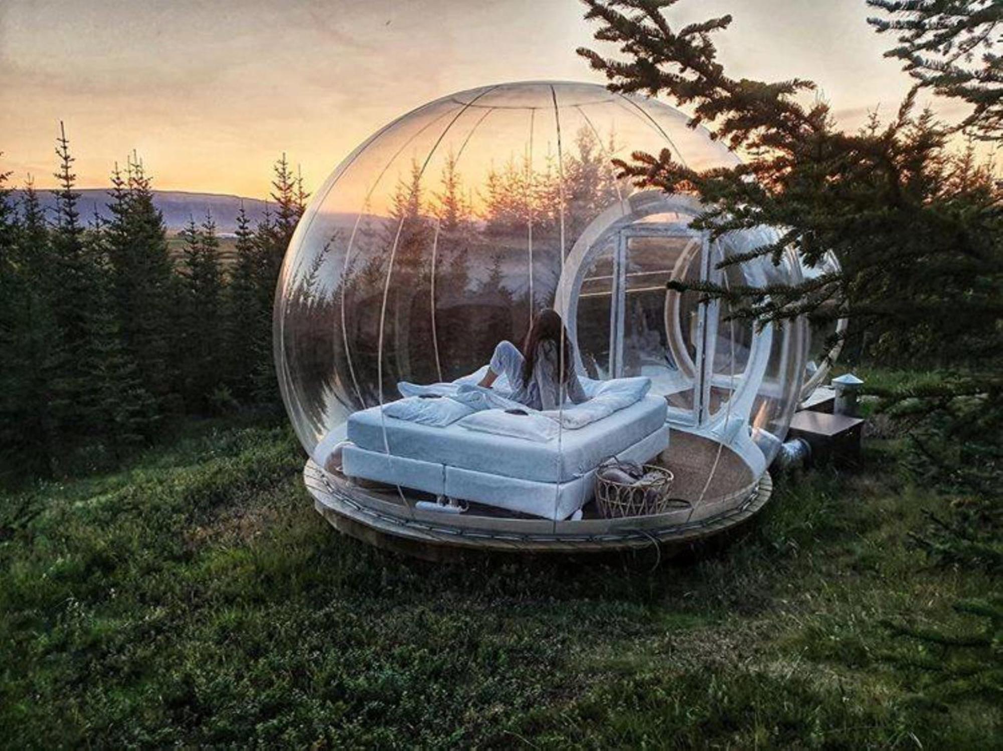 Buubble Hotel - Hrosshagi Сельфосс Екстер'єр фото