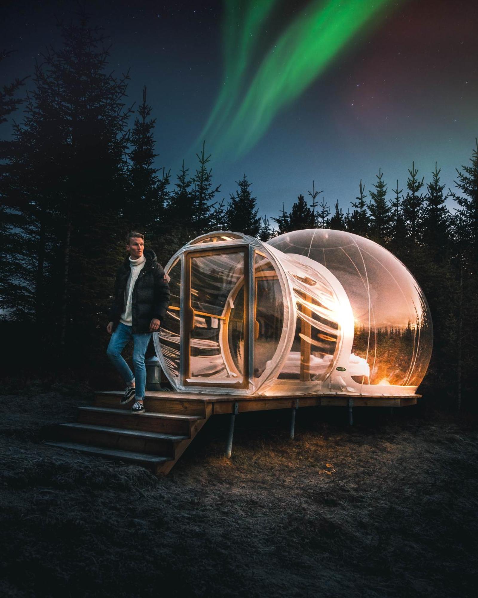 Buubble Hotel - Hrosshagi Сельфосс Екстер'єр фото
