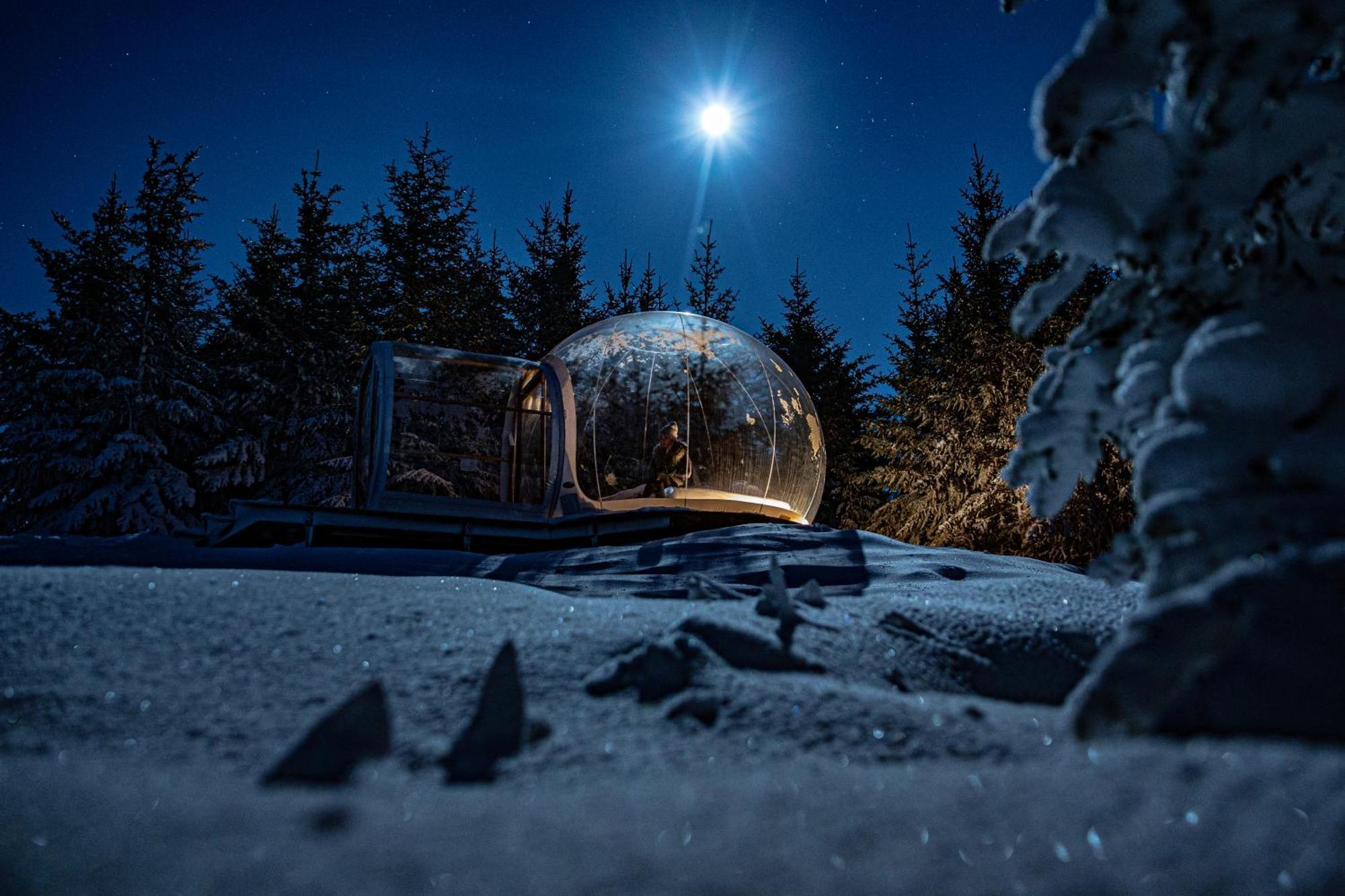 Buubble Hotel - Hrosshagi Сельфосс Екстер'єр фото