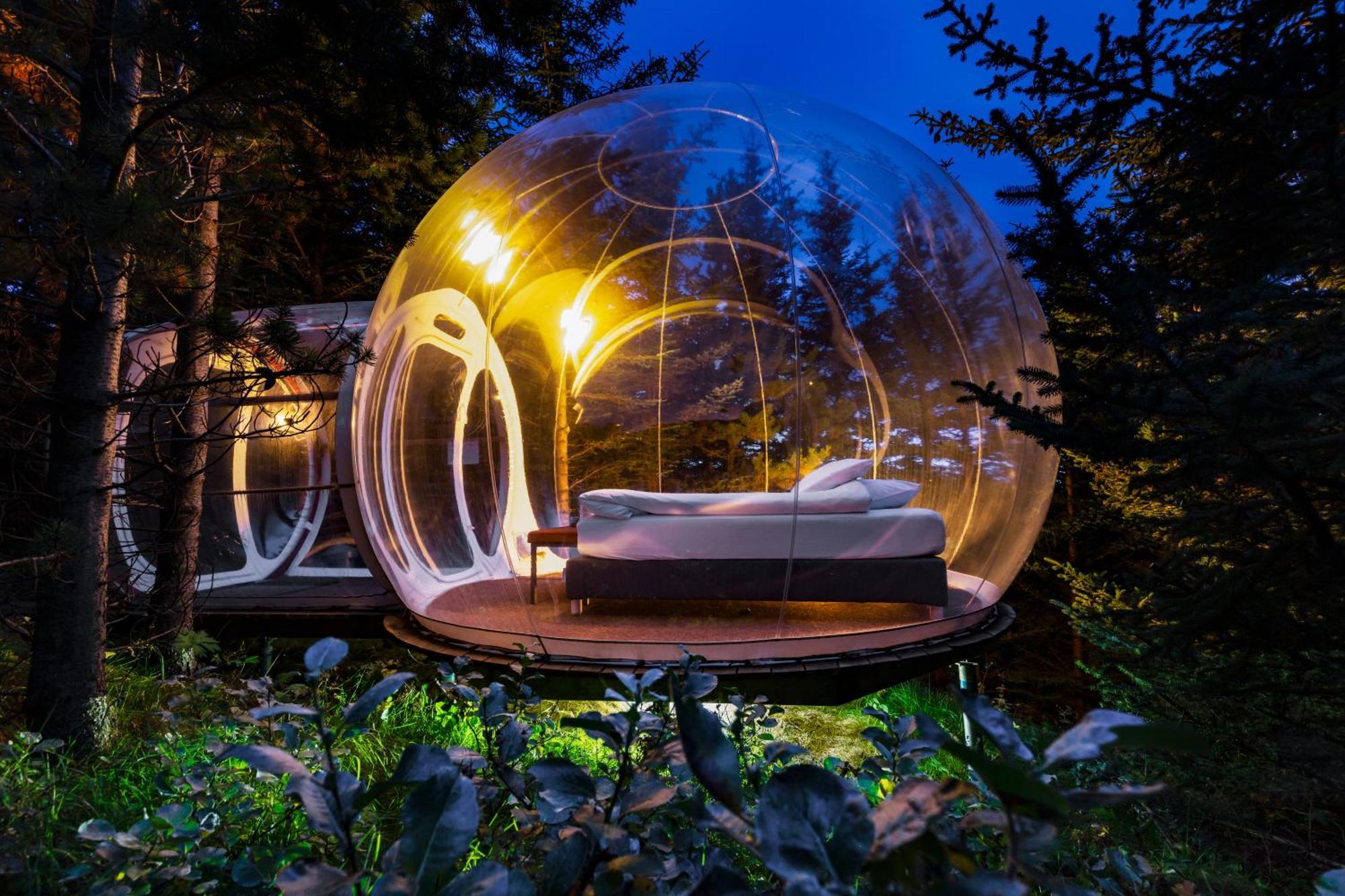 Buubble Hotel - Hrosshagi Сельфосс Екстер'єр фото