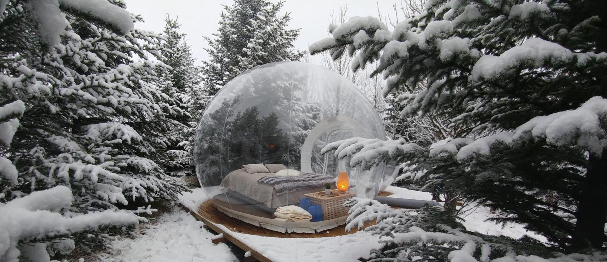 Buubble Hotel - Hrosshagi Сельфосс Екстер'єр фото